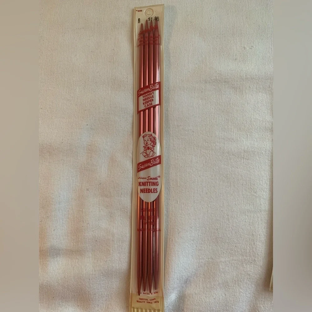 Vintage Susan Bates Double Pointed Knitting Needles